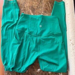 Lululemon Green Activewear Leggings